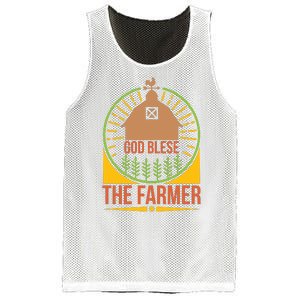 God Blese The Farmer Mesh Reversible Basketball Jersey Tank