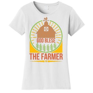 God Blese The Farmer Women's T-Shirt