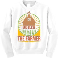 God Blese The Farmer Kids Sweatshirt