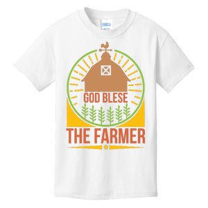 God Blese The Farmer Kids T-Shirt