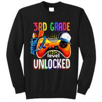 Gamer Back To School Gamepad 3rd Third Grade Level Unlocked Sweatshirt