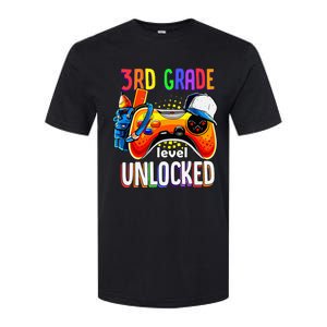 Gamer Back To School Gamepad 3rd Third Grade Level Unlocked Softstyle CVC T-Shirt