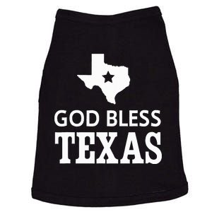 God Bless Texas Doggie Tank