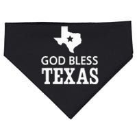 God Bless Texas USA-Made Doggie Bandana