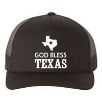 God Bless Texas Yupoong Adult 5-Panel Trucker Hat