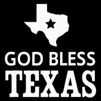 God Bless Texas Cooling Performance Crew T-Shirt