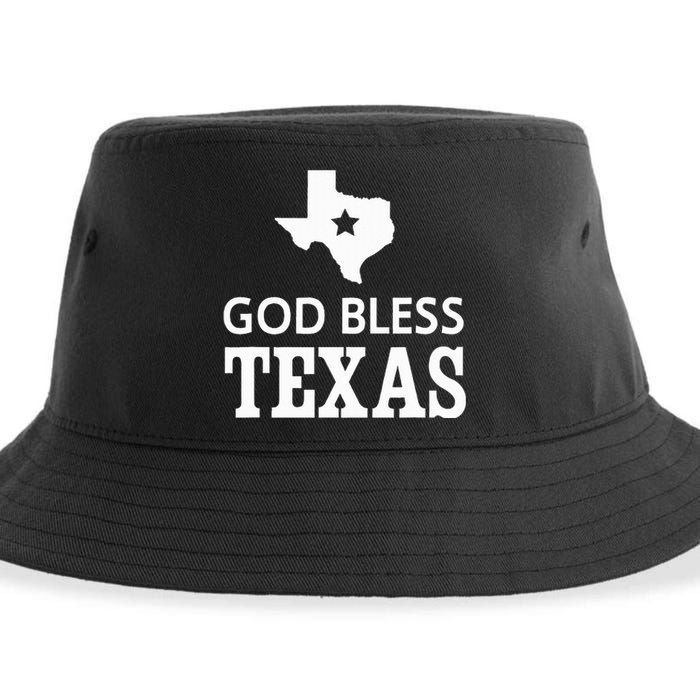 God Bless Texas Sustainable Bucket Hat