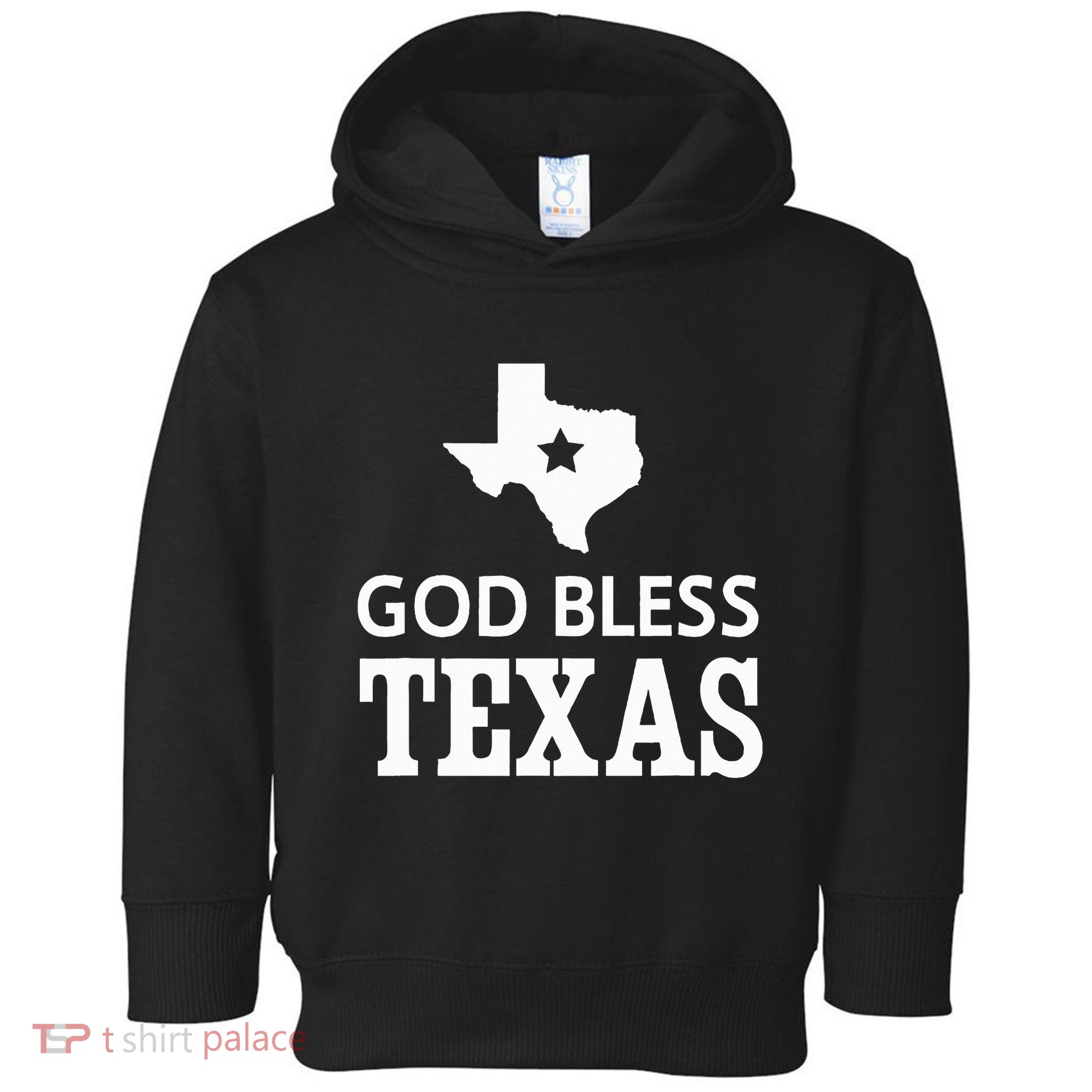 God Bless Texas Toddler Hoodie