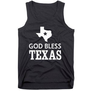 God Bless Texas Tank Top