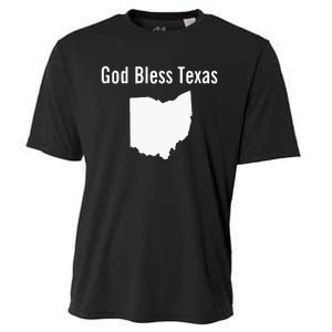 God Bless Texas Ohio Cooling Performance Crew T-Shirt