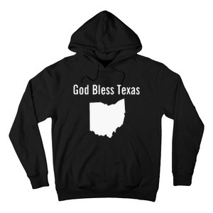 God Bless Texas Ohio Hoodie