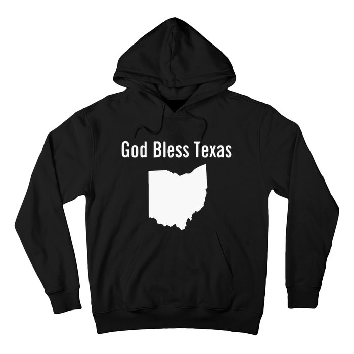 God Bless Texas Ohio Hoodie