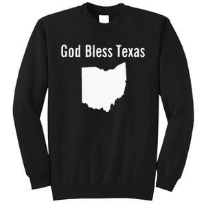 God Bless Texas Ohio Sweatshirt