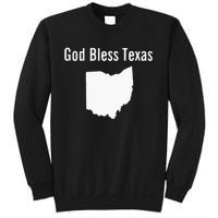 God Bless Texas Ohio Sweatshirt