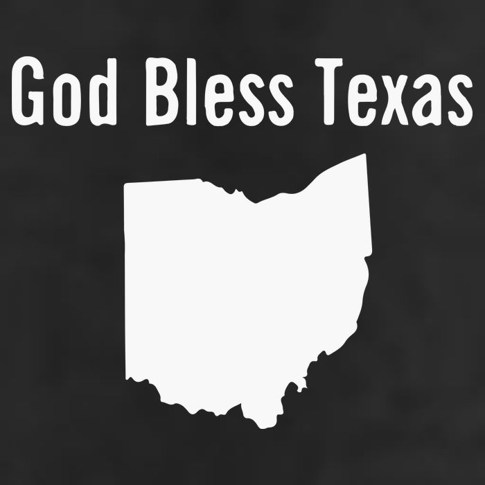 God Bless Texas Ohio 11oz C Handle Ceramic Mug