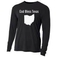 God Bless Texas Ohio Cooling Performance Long Sleeve Crew