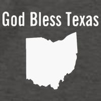 God Bless Texas Ohio Vector Backpack