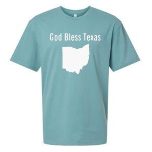 God Bless Texas Ohio Sueded Cloud Jersey T-Shirt