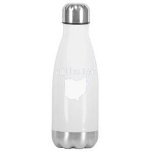 God Bless Texas Ohio Stainless Steel Insulated Water Bottle