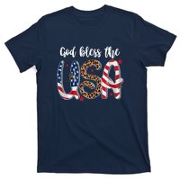 God Bless The USA American Flag Patriotic T-Shirt