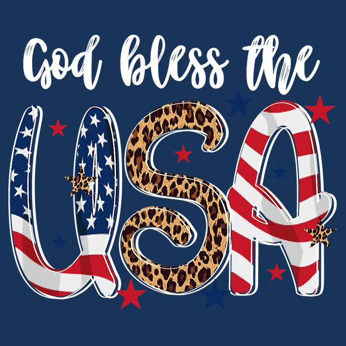 God Bless The USA American Flag Patriotic 16 in Basic Backpack