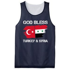 God Bless Turkey & Syria Flag Pray For Turkey Earthquake Mesh Reversible Basketball Jersey Tank