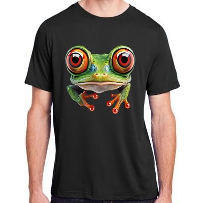 Green Body Tree Frog Red Eyed Tree Frog Rainforest Amphibian Adult ChromaSoft Performance T-Shirt