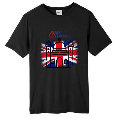 Grunge Back To Mosque London Uk British Tall Fusion ChromaSoft Performance T-Shirt