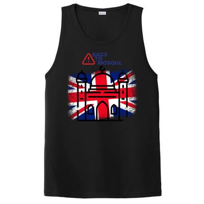 Grunge Back To Mosque London Uk British PosiCharge Competitor Tank