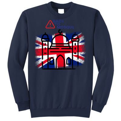 Grunge Back To Mosque London Uk British Sweatshirt