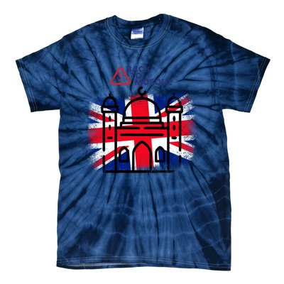 Grunge Back To Mosque London Uk British Tie-Dye T-Shirt