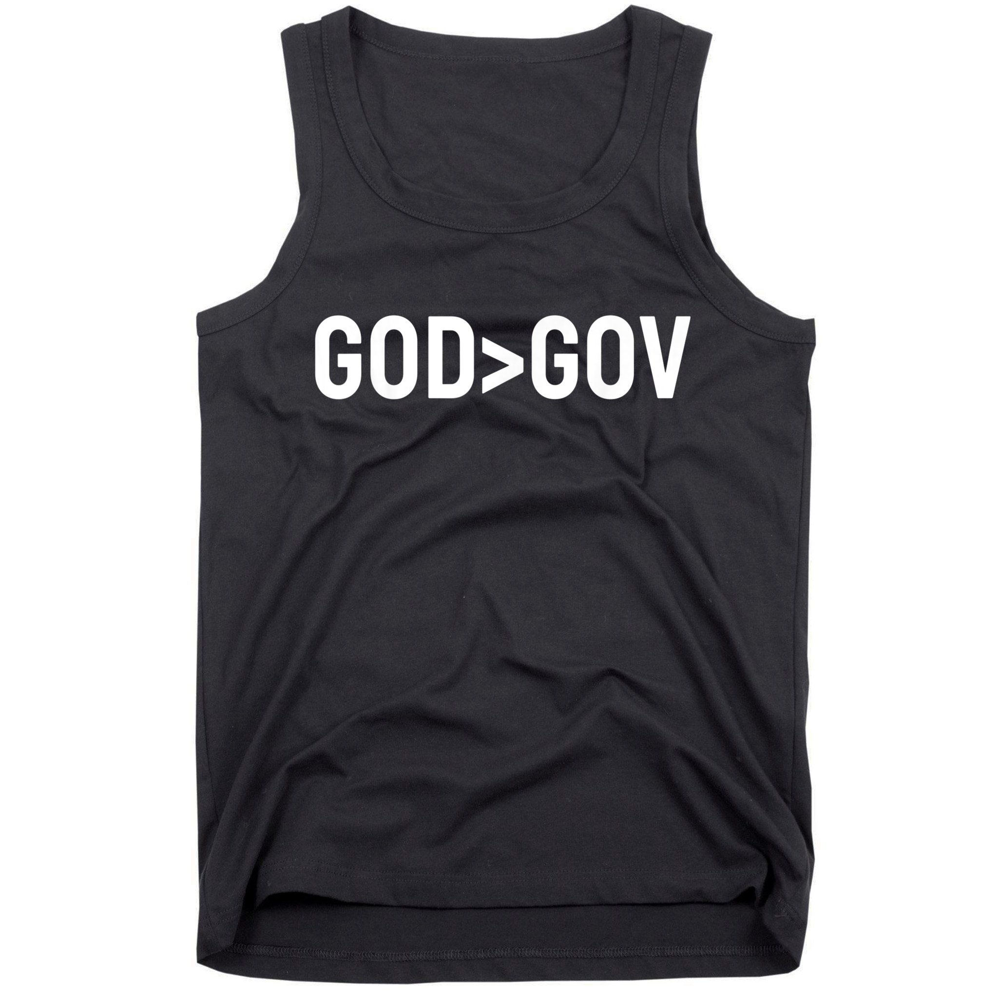 God Bigger Than Gov Tank Top