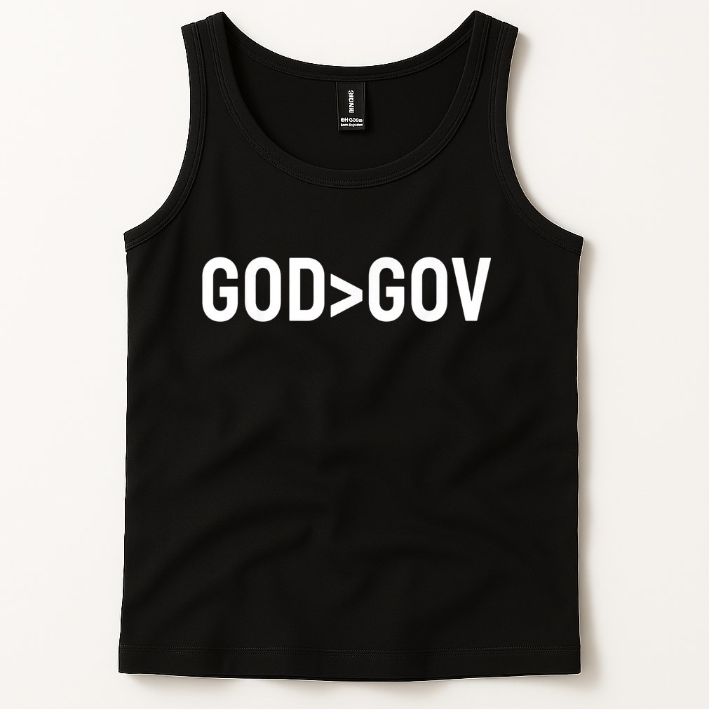 God Bigger Than Gov Tank Top