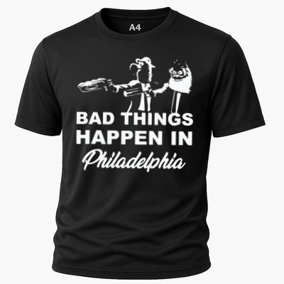 Gritty Bad Things Happen In Philadelphia Performance Shirt