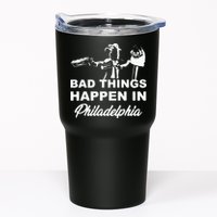 Gritty Bad Things Happen In Philadelphia Tumbler