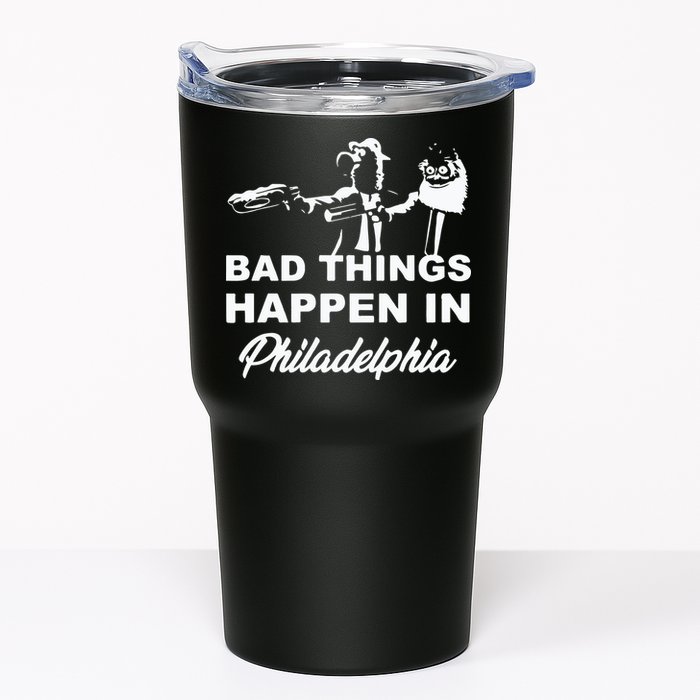 Gritty Bad Things Happen In Philadelphia Tumbler
