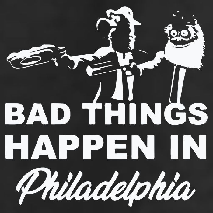 Gritty Bad Things Happen In Philadelphia Golf Towel