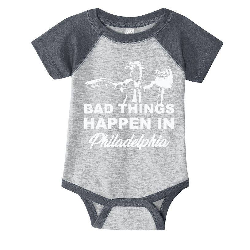 Gritty Bad Things Happen In Philadelphia Infant Baby Jersey Bodysuit