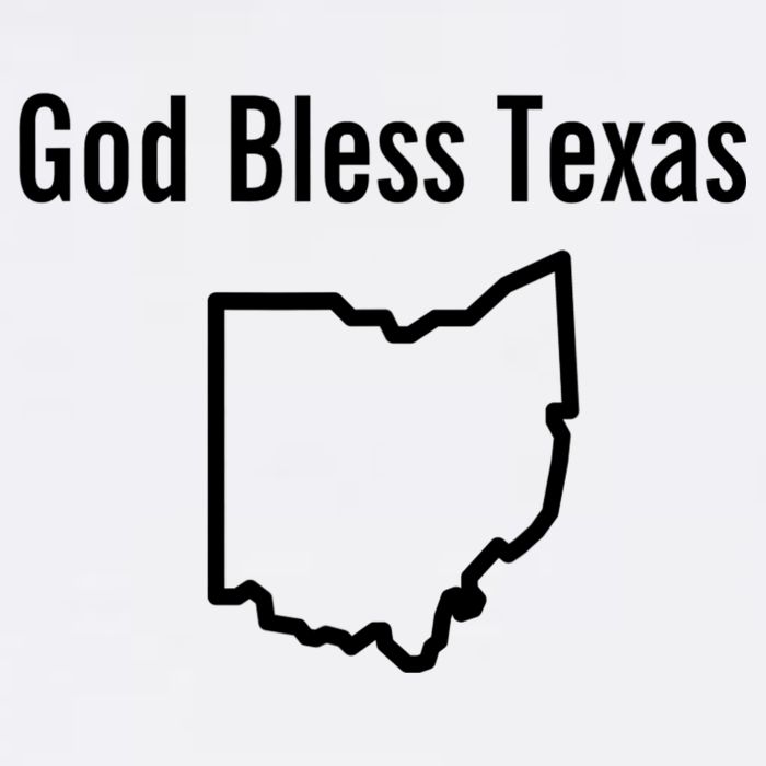 God Bless Texas Ohio Performance Shirt
