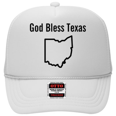 God Bless Texas Ohio Trucker Hat