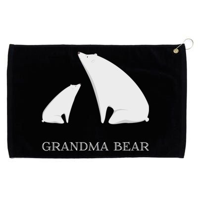 Grandma Bear Tee Funny Vintage Polar Bear Mother's Day Gift Great Gift Grommeted Golf Towel