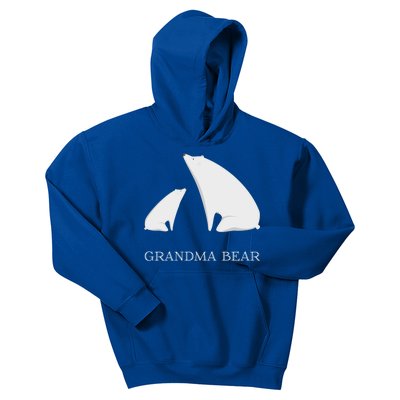 Grandma Bear Tee Funny Vintage Polar Bear Mother's Day Gift Great Gift Kids Hoodie