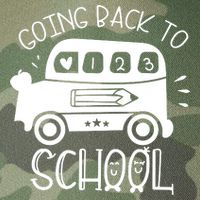 Going Back To School Cute Learning Bus Legacy Tie Dye Trucker Hat