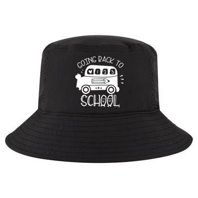 Going Back To School Cute Learning Bus Cool Comfort Performance Bucket Hat