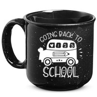 Going Back To School Cute Learning Bus 15oz Campfire Ceramic Mug