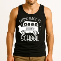 Going Back To School Cute Learning Bus Tank Top