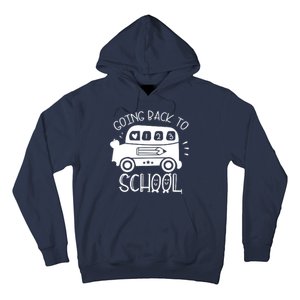 Going Back To School Cute Learning Bus Hoodie