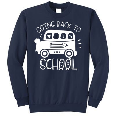 Going Back To School Cute Learning Bus Sweatshirt