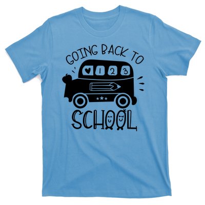 Going Back To School Cute Learning Bus T-Shirt