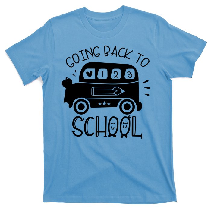 Going Back To School Cute Learning Bus T-Shirt